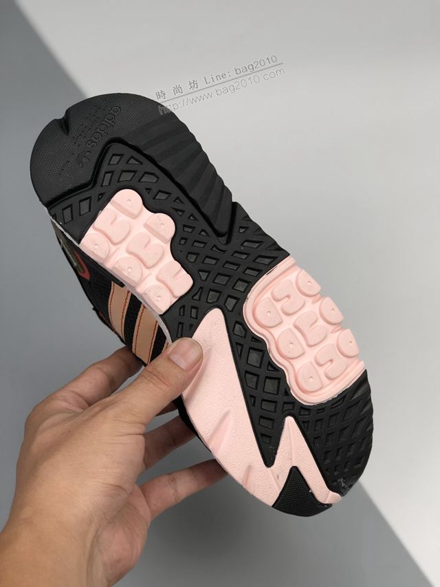 Adidas鞋 QIP-XHB-091807 阿迪達斯2019 Boost聯名夜行者 復古跑鞋 男女同款  hdx13316